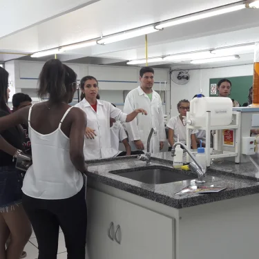 Visita do projeto Primeiros Passos