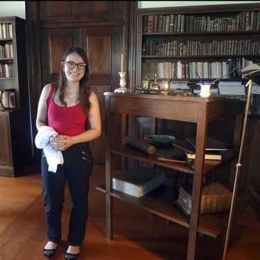 Estudante participa de curso em Portugal