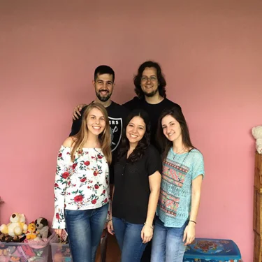 Engenharia de Produo visita abrigo Lar Social Flora
