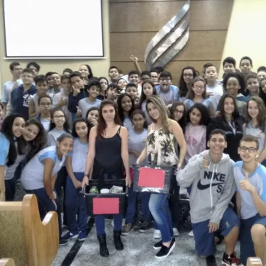 RP Comunica realiza evento de reaproveitamento de materiais reciclveis no Colgio Adventista de Bauru