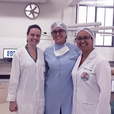 Professora realiza atividades t�cnicas e cient�ficas em parceria com a UNIPAR