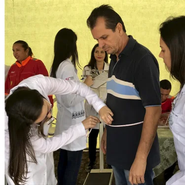 Estudantes participam de Pit Stop pela Sade