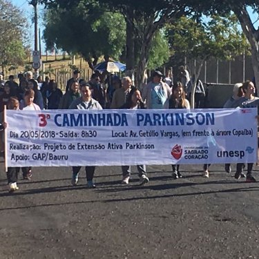 3ª Caminhada Ativa Parkinson teve o objetivo de incentivar a prática de exercício físico como tratamento para a doença