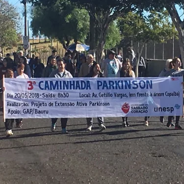 3 Caminhada Ativa Parkinson teve o objetivo de incentivar a prtica de exerccio fsico como tratamento para a doena