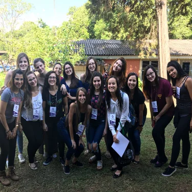 Professora e estudantes de Psicologia participam da Jornada de Anlise do Comportamento