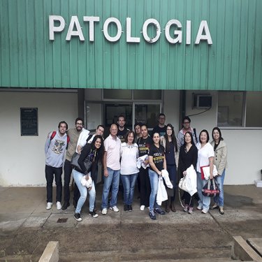 Estudantes de especializa��o realizam visita t�cnica