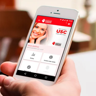 USC lana aplicativo para IOS e Android