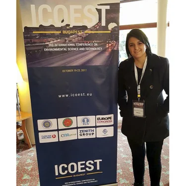 Mestranda participa de Conferncia Internacional
