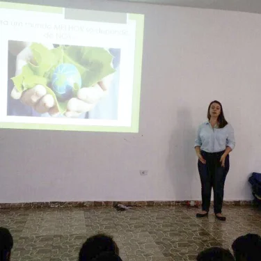 Projeto de extenso RP Comunica promove palestra sobre sustentabilidade