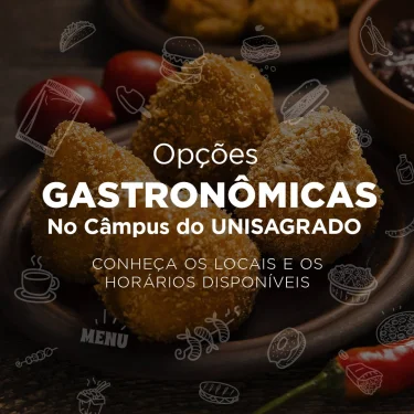 Opes Gastronmicas no cmpus do UNISAGRADO