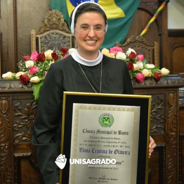 Reitora do UNISAGRADO recebe Ttulo de Cidad Bauruense