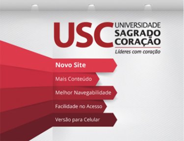 USC lança novo site