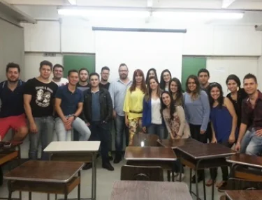  “3 Bate-papo com profissionais” do curso de Tecnologia em Marketing da USC recebeu o professor Sando Paveloski