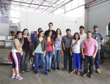 Professora e estudantes da USC realizam visita t�cnica em empresa produtora de cogumelos
