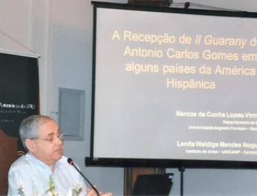 Professor da USC participou do 5 Simpsio Internacional de Musicologia