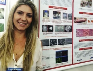 Estudante da USC na SBQqO