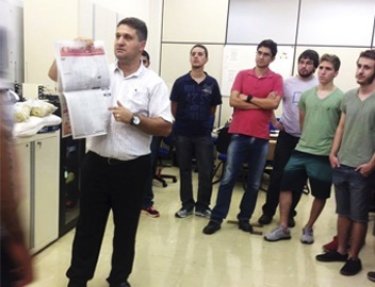 Estudantes da USC  realizaram visita técnica no Jornal da Cidade Bauru