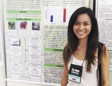 Estudante da USC participou do 17 Encontro Nacional de Biomedicina