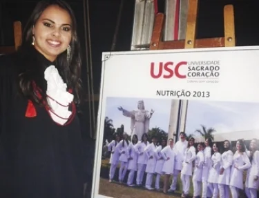 Egressa da USC  aprovado em Mestrado na Unesp de Botucatu