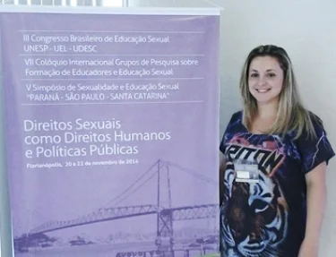 Estudante do curso de Psicologia da USC apresenta trabalho em Congresso