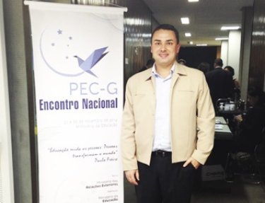 Diretor de Relações Internacionais da USC participou do Encontro Internacional do PEC-G