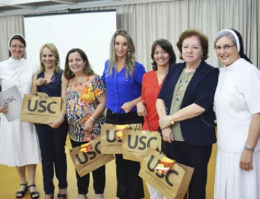 USC realiza confraternizao com Equipe Diretiva e coordenadores dos cursos de Graduao e Ps-Graduao