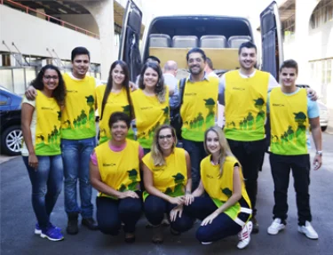 Estudantes e professores da USC partiram hoje para o Projeto Rondon