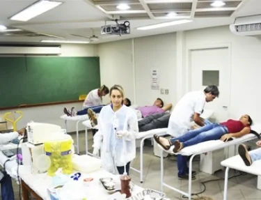 USC realizou campanha de doao de sangue