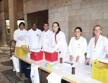 USC realizou Campanha de Vacinao contra gripe