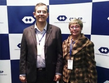 Coordenadores dos cursos de Administra��o e Ci�ncias Cont�beis da USC participaram de palestra sobre o ENADE 