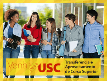USC abre processo seletivo para transfer�ncia e aproveitamento de cursos de gradua��o para o 2� semestre de 2015
