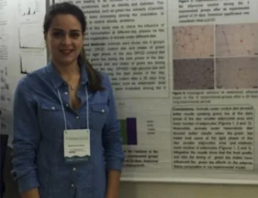 Estudante do curso de Farmcia da USC apresenta trabalho em Congresso no Rio de Janeiro