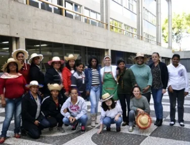 Festa Junina para os funcionrios na USC