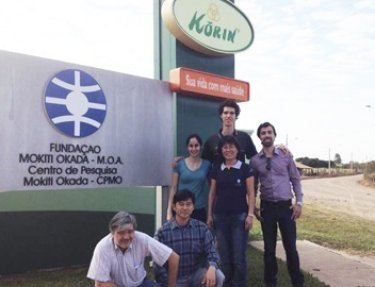 Professores da USC visitaram Centro de Pesquisa Mokiti Okada em Ipe�na (SP)