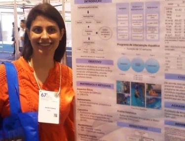 Estudantes da Graduao e do Mestrado em Fisioterapia apresentaram trabalhos na 67 Reunio Anual da Sociedade Brasileira para o Progresso da Cincia (SBPC)