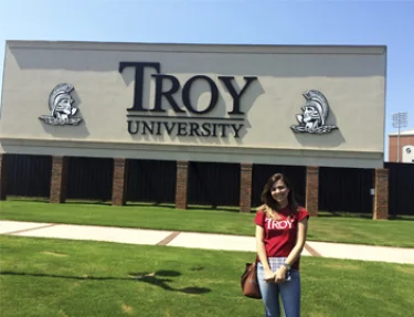 Estudante do curso de Administrao da USC est realizando intercmbio nos Estados Unidos