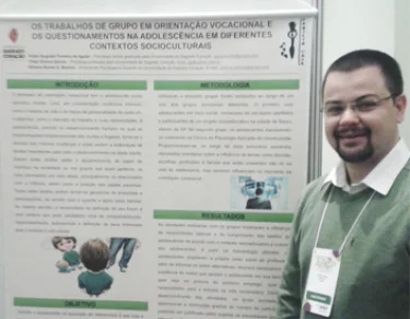 Egresso de Psicologia da USC participou de Congresso da rea