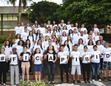 Concentrao de estudantes bolsistas do PIBID