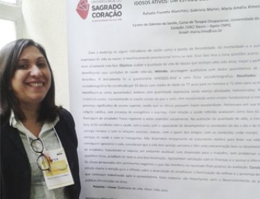 Professora do curso de Terapia Ocupacional da USC participou de Simpósio Internacional sobre Gerontologia