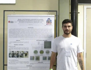 Estudante do Mestrado em Cincia e Tecnologia Ambiental participou de evento na rea da qumica
