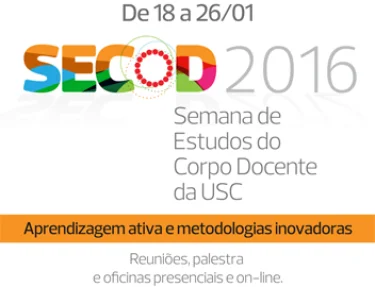 Semana de estudos para os professores da USC tem incio na prxima segunda