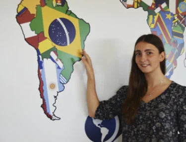 USC recebe estudante da Alemanha