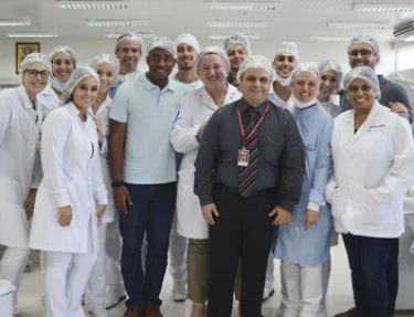 Estudantes americanos conheceram a Clnica de Odontologia da USC