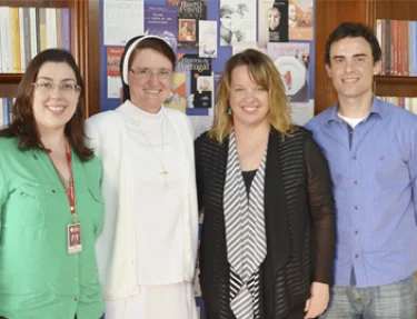 USC recebeu visita internacional