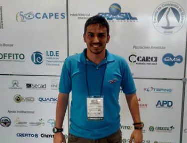 Estudante de Fisioterapia da USC foi premiado em Congresso na rea