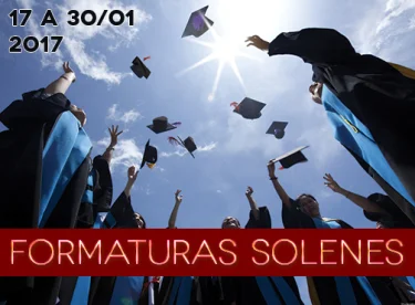 Formaturas Solenes 2017
