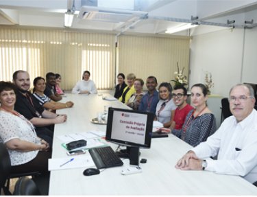 Reunião de posse da nova CPA na USC