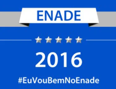 ENADE  no prximo domingo, 20 de novembro
