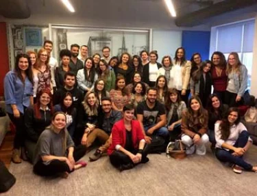 Curso de Relaes Pblicas da USC realiza visita tcnica a So Paulo