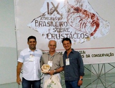 Professor e estudante da USC participaram do 9� Congresso Brasileiro sobre Crust�ceos